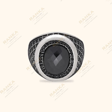 Sleek Silver Men's Ring